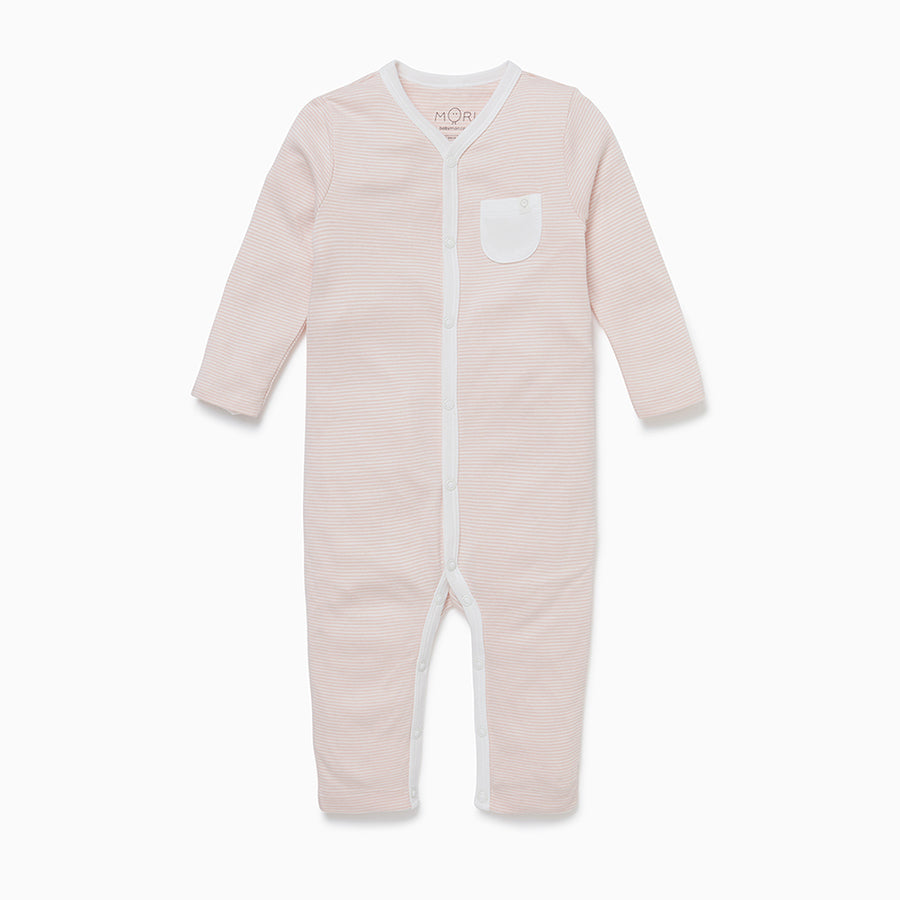 organic_cotton_bamboo_baby_front_opening_sleepsuit_footless_blush_stripe_core